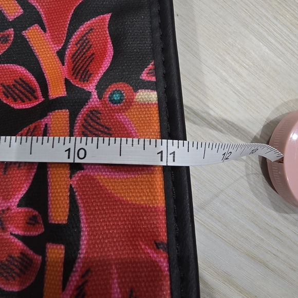 Fossil Key-Per floral coated canvas crossbody bag NWOT - Picture 3 of 6